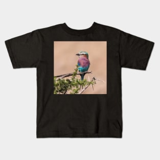 Lilac-Breasted Roller Kids T-Shirt